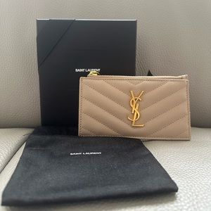 🔴SOLD🔴 YSL Saint Laurent Cassandre Card Holder